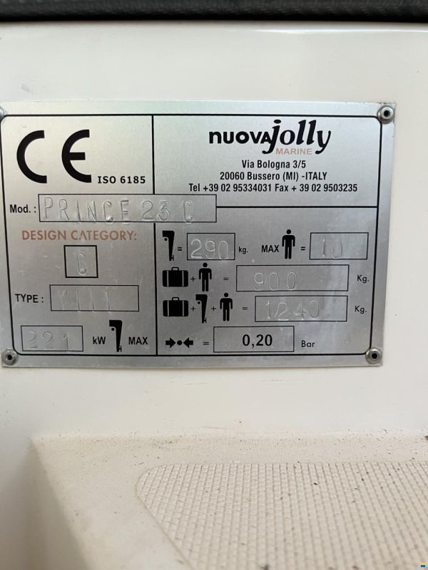 Nuova Jolly Prince 23 Cabin
