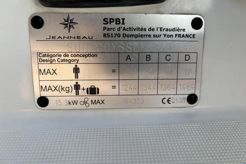 Jeanneau Sun Odyssey 349