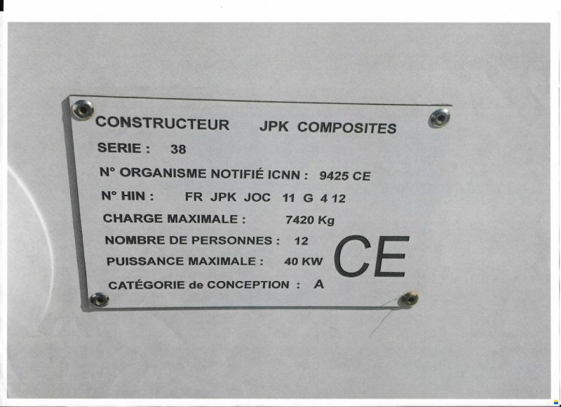 JPK Composites JPK 38 FC