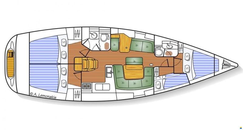 Jeanneau Sun Odyssey 43 Legende