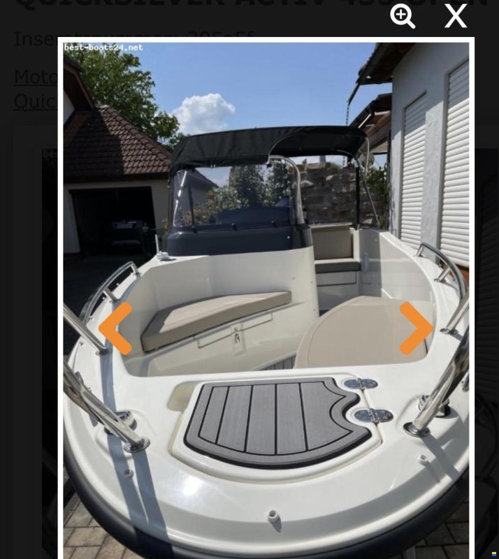 Quicksilver 455 Active Open