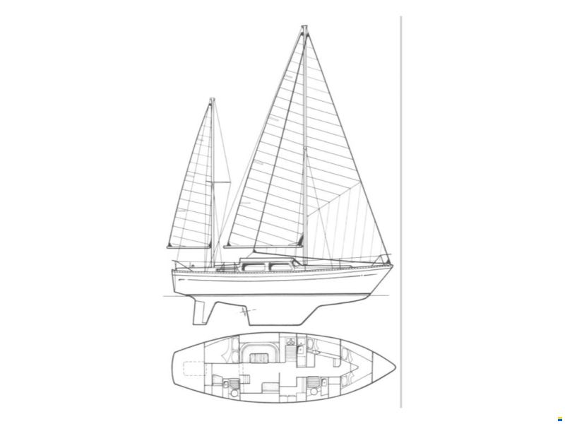 Moody 42 Mk. II a/c