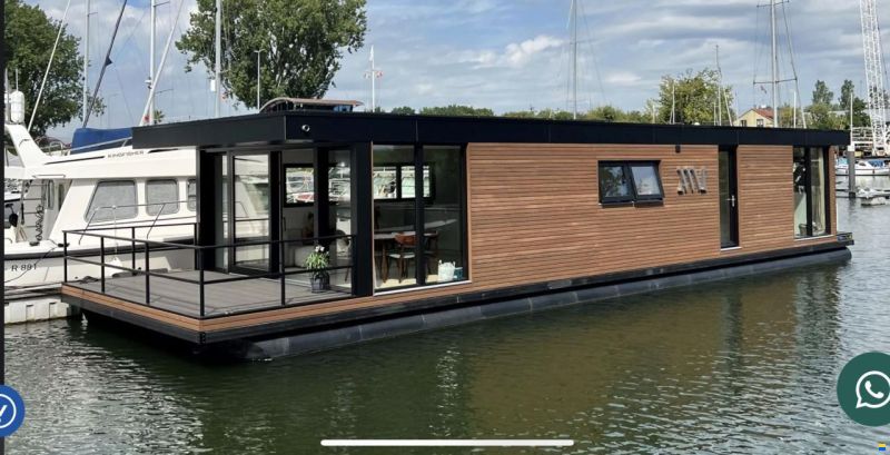 TMB60eco Houseboat Bij Rotterdam Ligplaa