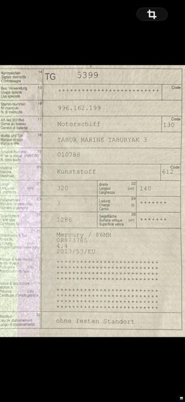 Fischer/Ruderboot Taburyak 3