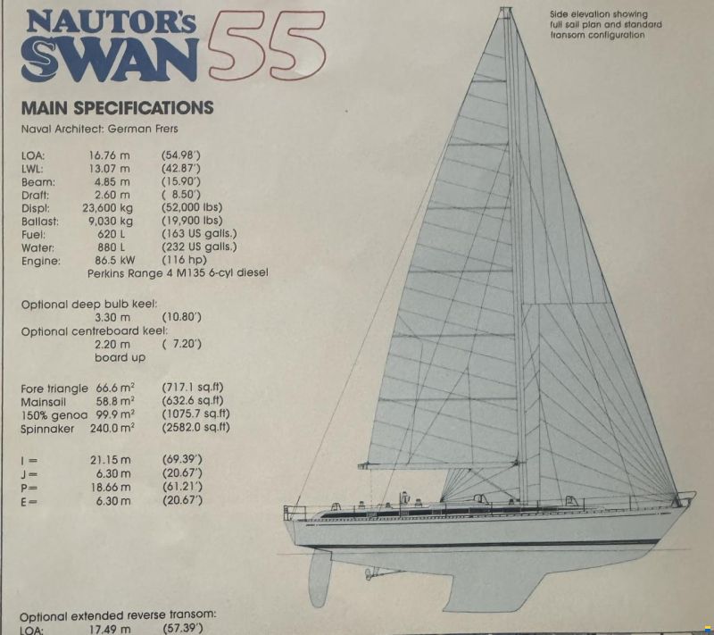 Nautors Swan 55 CC