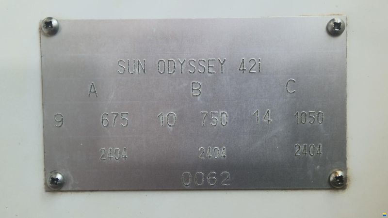Jeanneau Sun Odyssey 42i