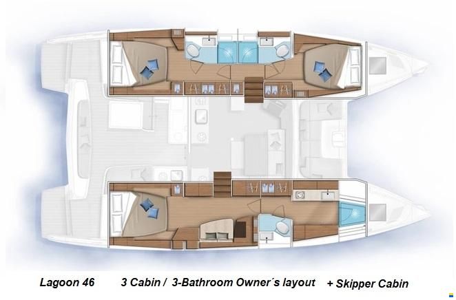 Lagoon 46 FLY