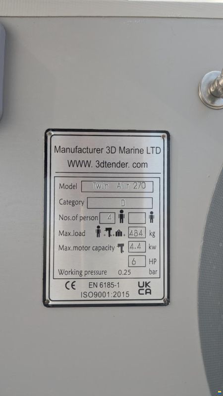 3D Tender Twin Air 270