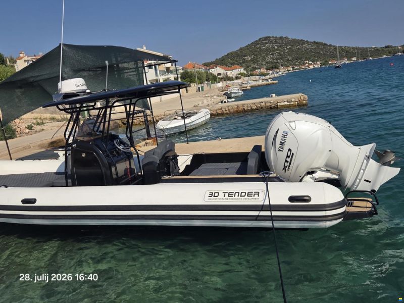 3D Tender DREAM 850 HYPALON WHITE CARBON