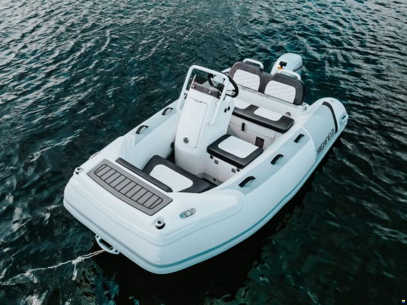 Highfield Sport 300 White HYPALON With Honda BF30