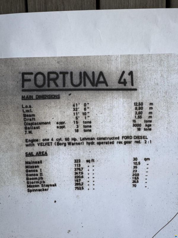 De Vries Fortuna 41