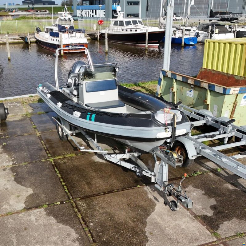 Yamaha Rib met trailer