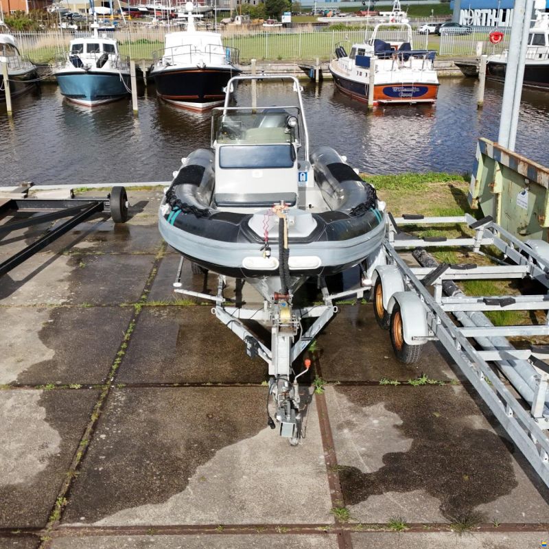 Yamaha Rib met trailer