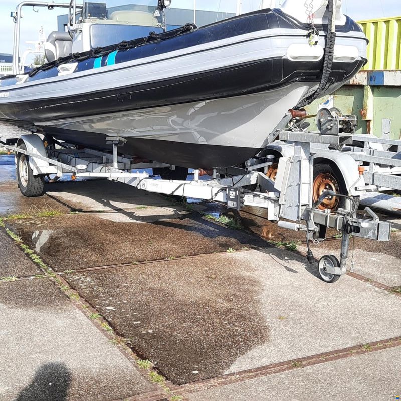 Yamaha Rib met trailer
