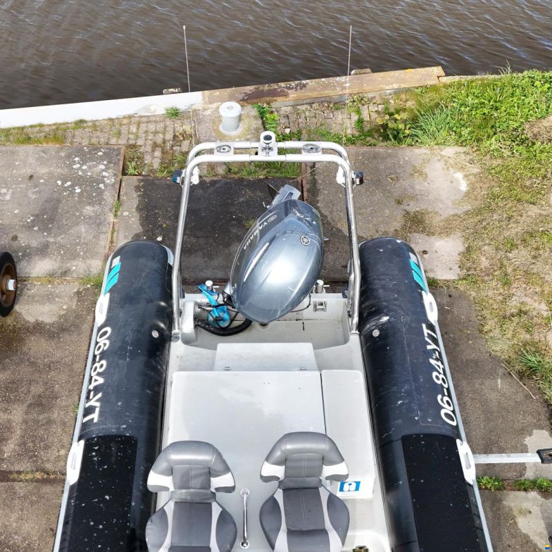 Yamaha Rib met trailer