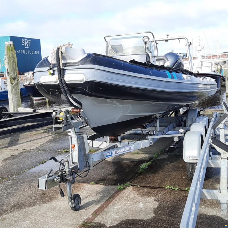 Yamaha Rib met trailer