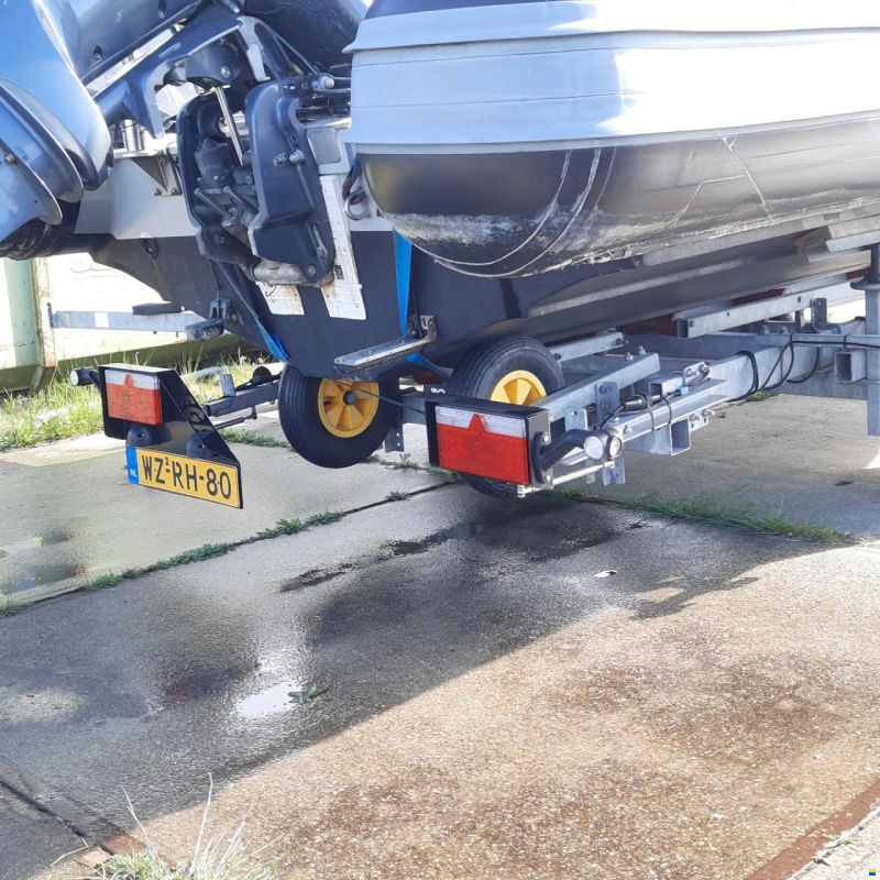 Yamaha Rib met trailer