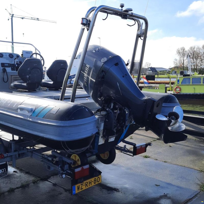 Yamaha Rib met trailer