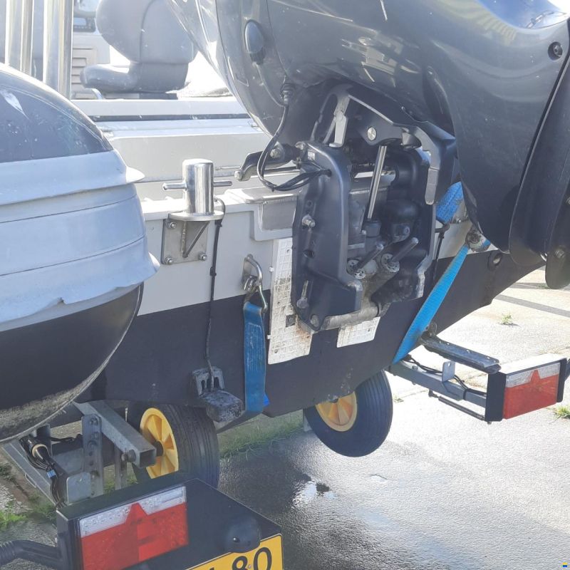 Yamaha Rib met trailer