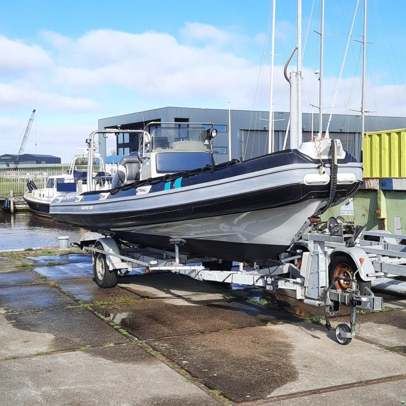 Yamaha Rib met trailer