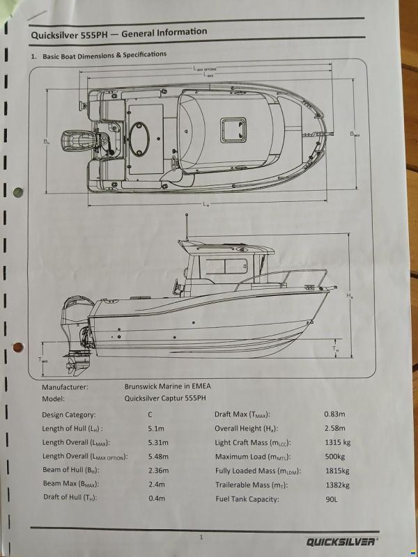 Quicksilver Pilothouse 555
