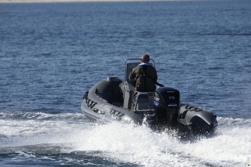 3D Tender X-PRO 535 RIB med F75 hk Mercury SeaPro