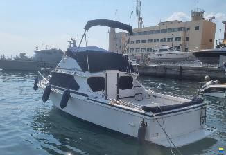 Bertram Yacht 28 flybridge