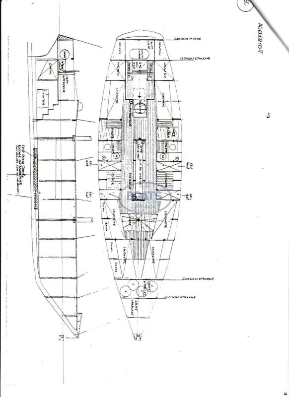Laporte Twin-masted Schooner