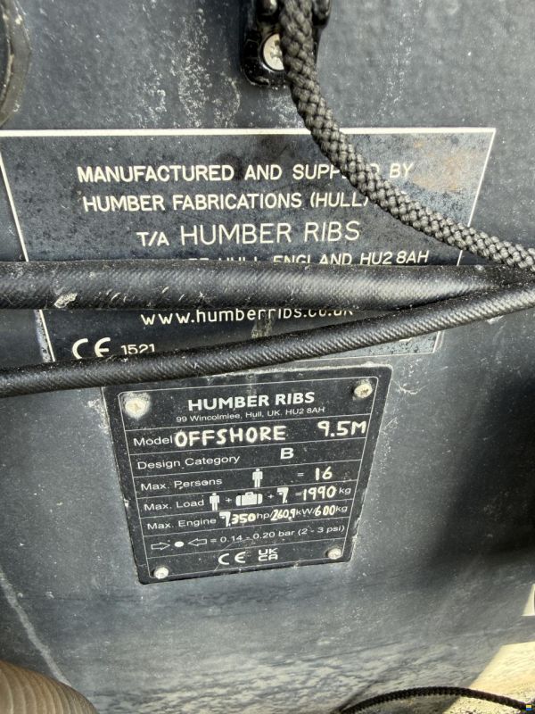 Humber Offshore 9.5