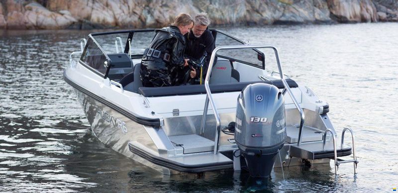 Finnmaster Husky R6 - 150 HP Yamaha