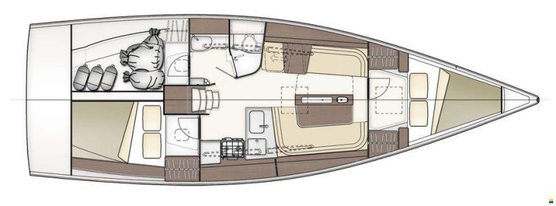 Dehler 36 Match Race modifiziert