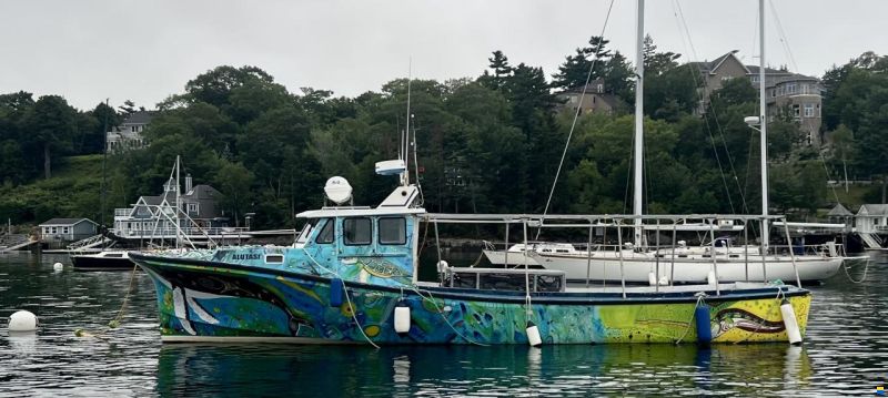 Electric tour/fishing commercial vessel