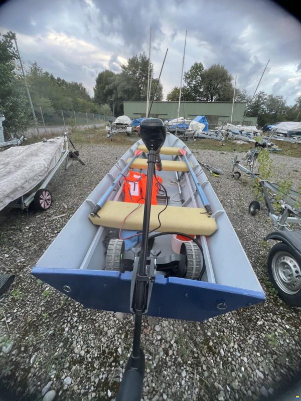 Furer Weidling, Ruder und Elektromotor