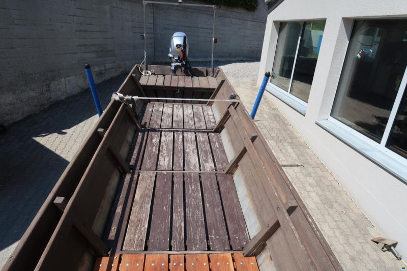 Alu/Holz Fährboot Forster Diessenhofen 7