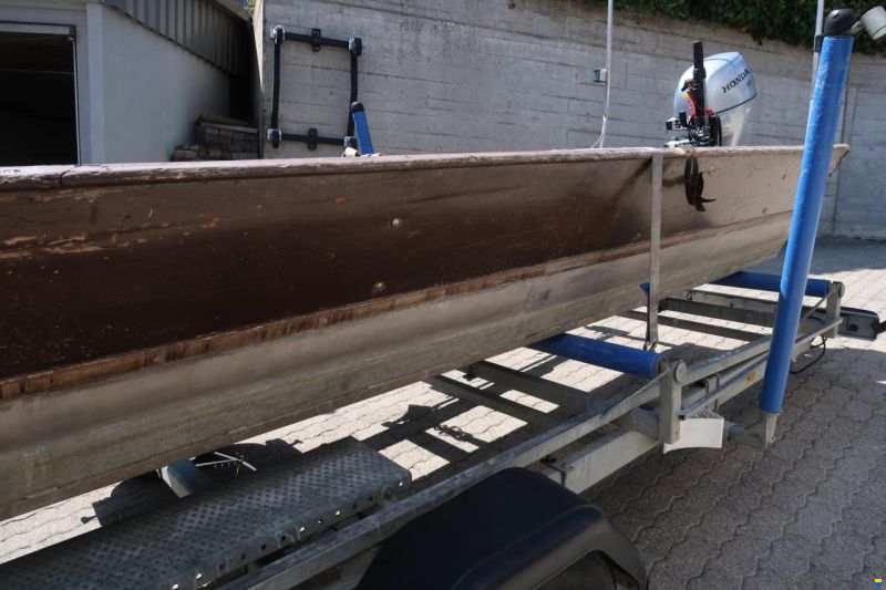 Alu/Holz Fährboot Forster Diessenhofen 7