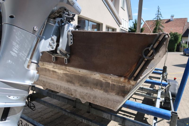 Alu/Holz Fährboot Forster Diessenhofen 7