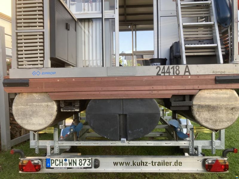 Klunder Solarhausboot, trailerbar