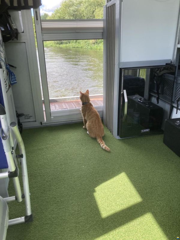 Klunder Solarhausboot, trailerbar
