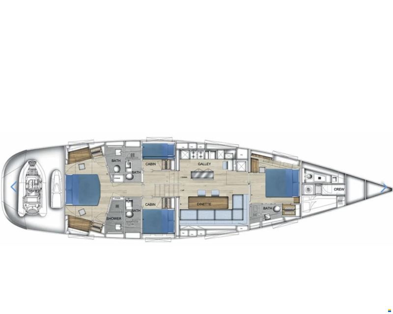 Admiral Yachts Silent 76