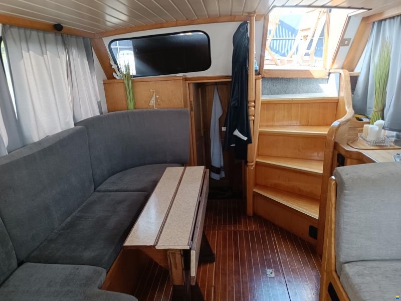 Gruno Motoryacht Stahlboot Verdränger Fly