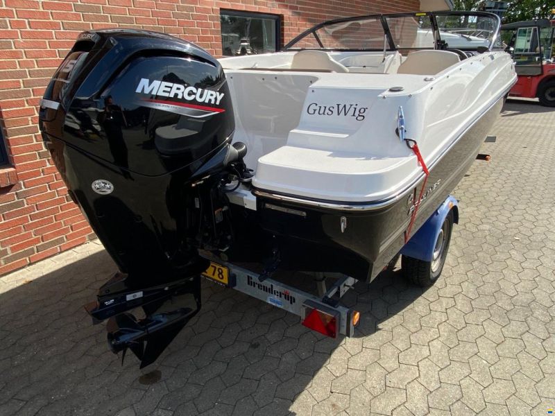 Bayliner 170 BR m/Mercury F115 hk EFI og Brenderu