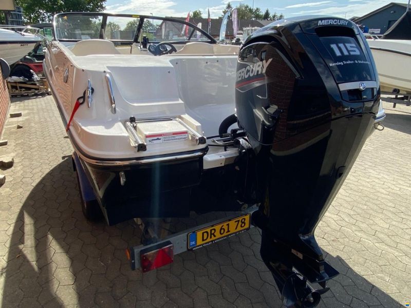 Bayliner 170 BR m/Mercury F115 hk EFI og Brenderu