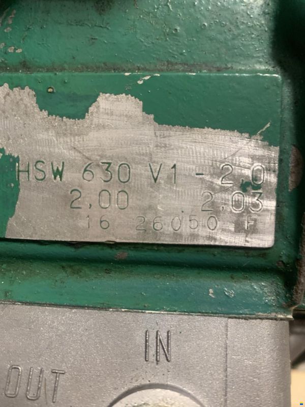Volvo Penta HSW 630 V1