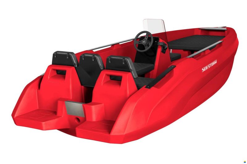 SeaStorm 14 HDPE – kolor czarny