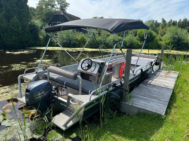 Spaarndammer aluminium platbodem 6.0 Jon