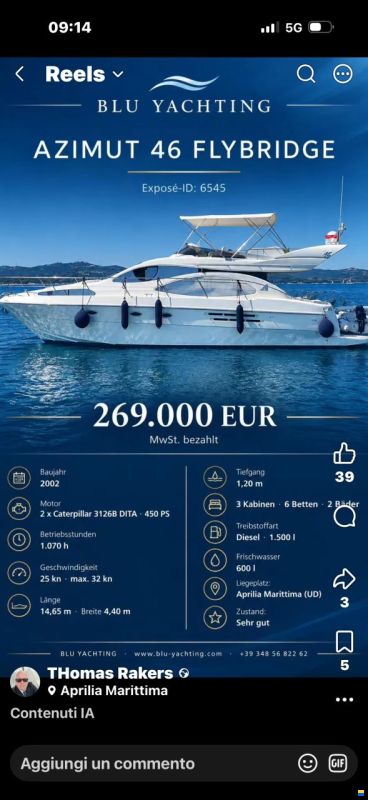 Azimut 46 Fly
