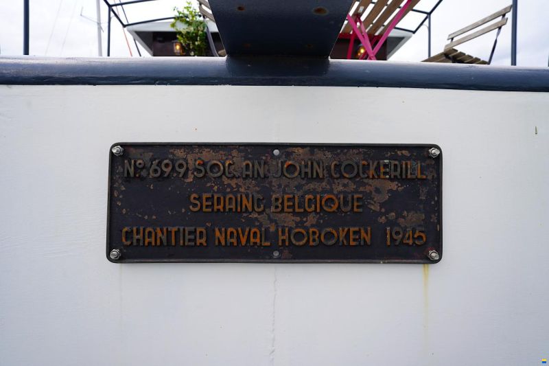John Cockerill 1945 Custom woonboot