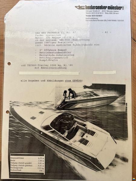Sea Ray Pachanger 22