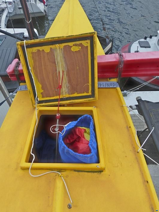 Amateur Wharram Tiki 26 catamaran