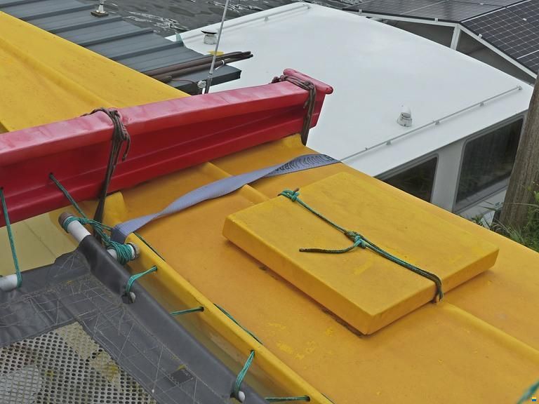 Amateur Wharram Tiki 26 catamaran